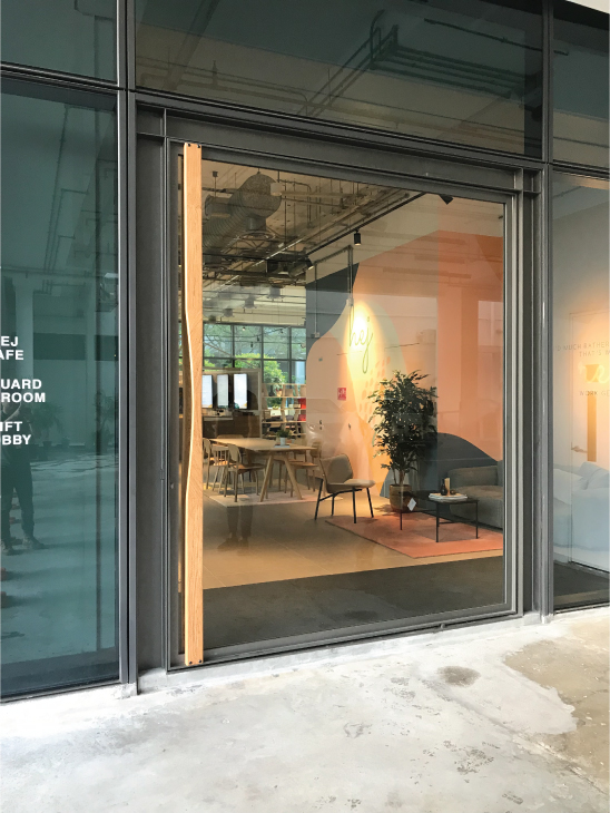 Onewood Curved Door Handle