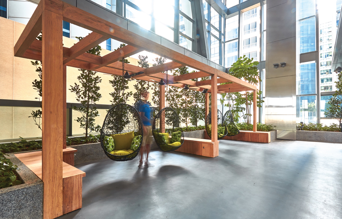 Onewood Timber Trellis Structure