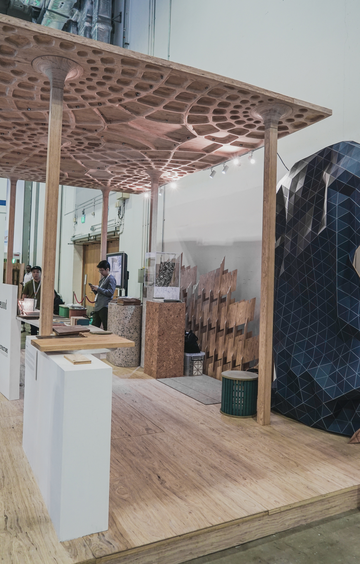 Onewood Structural Timber Pavilion