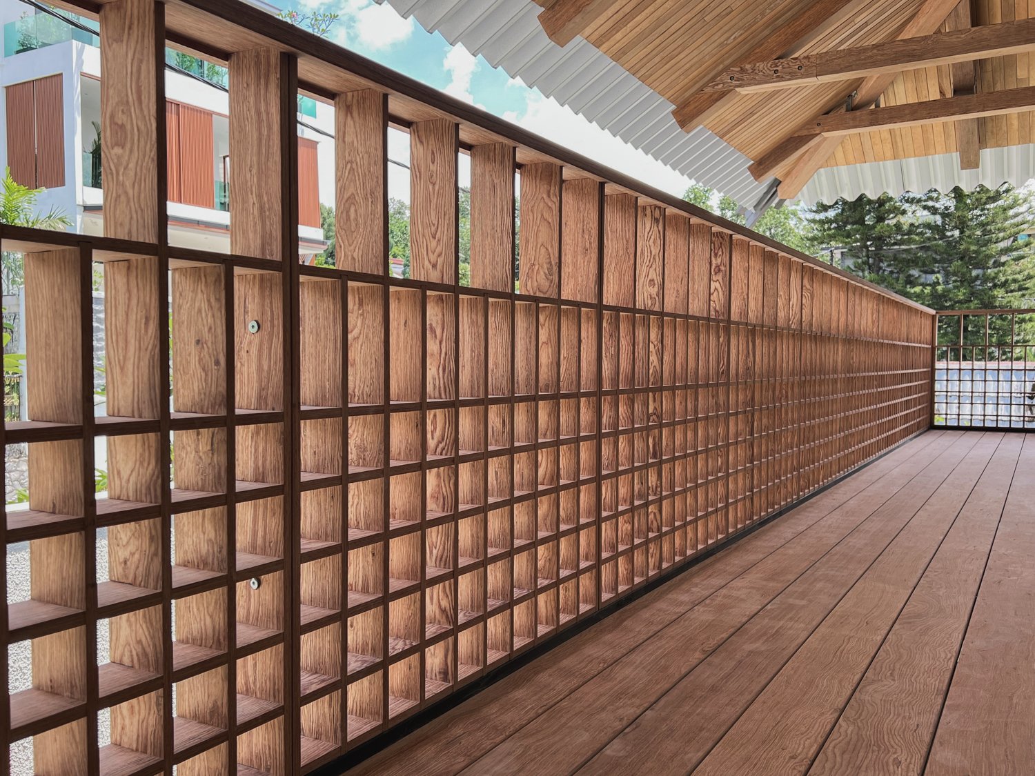 ONEWOOD Balcony Deck and Timber Facade, Kuala Lumpur