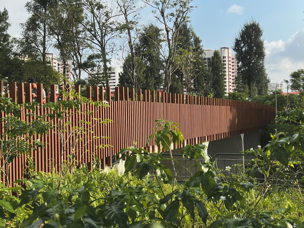 ONEWOOD timber fins and decking