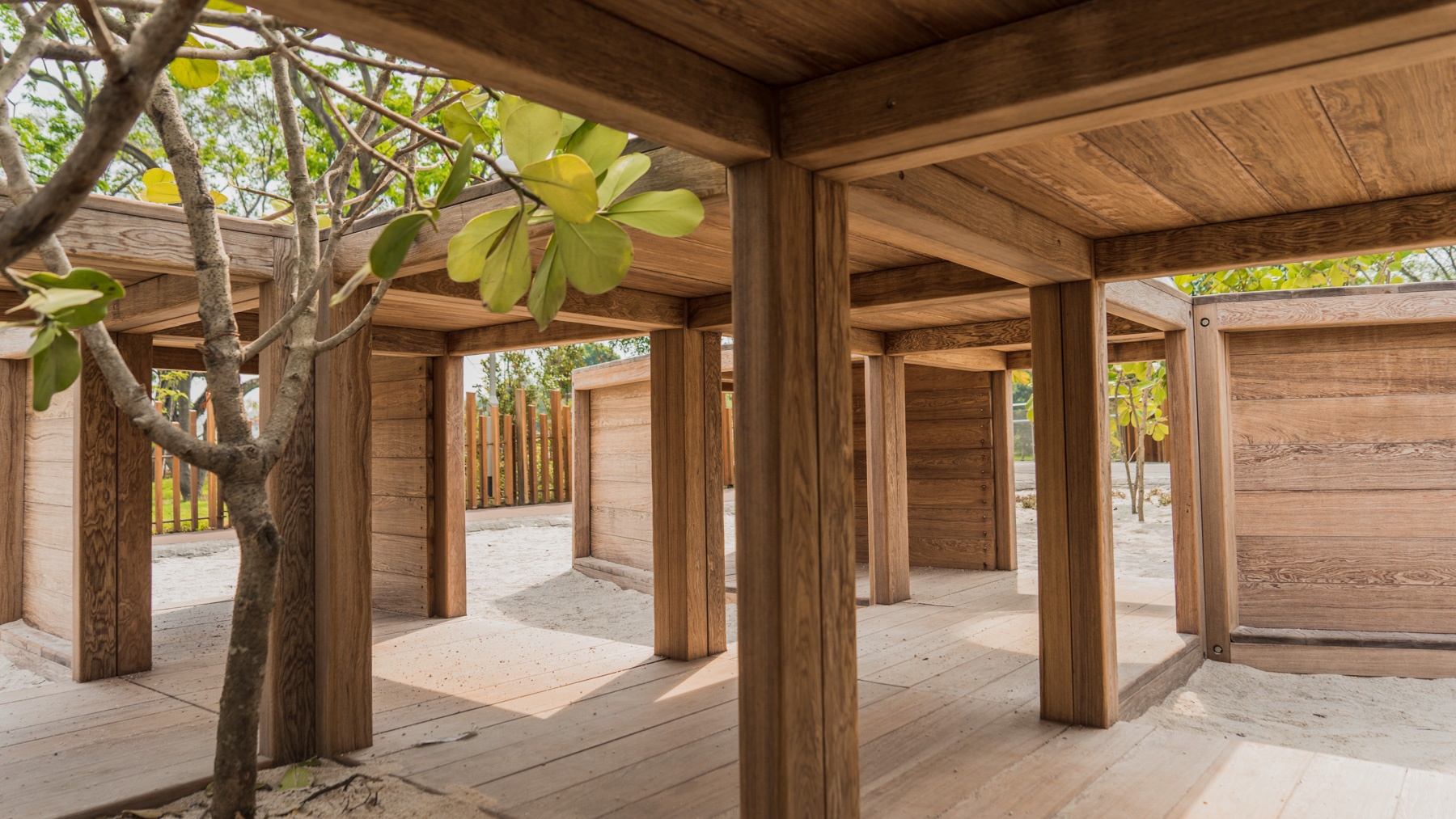 Onewood Crab Tunnel Structure Children Playground